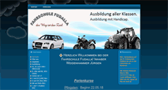 Desktop Screenshot of fahrschule-fudalla.com